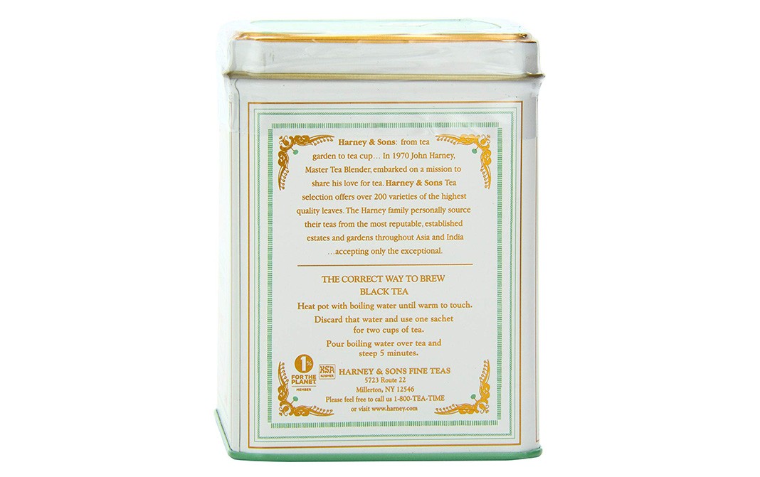 Harney & Sons Earl Grey Supreme Tea   Tin  20 pcs